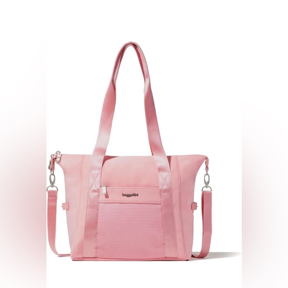 Baggallini Women's All Day Small Duffel- PINK, NWT - Picture 3 of 6